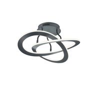 Modern LED Ceiling Light Anthracite Design TR159