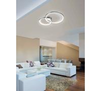 Modern LED Ceiling Light Design Chrome TR124