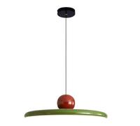 Modern LED Ceiling Light Dimmable 3000K/4500K/6000K Stylish Metal & Acrylic Fixture for Dining Room Kitchen Living RoomGreen 50cm Energy Efficient Lighting Solution