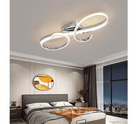 Modern LED Ceiling Light Dimmable Living Room Ceiling Lamp with Remote Control,Bedroom Lighting Fixture Creative Aluminium Design Interior Light, Flush Mount Chandelier for bedroom living room kitchen