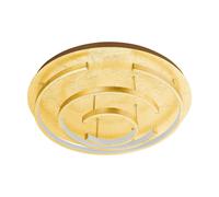 Modern Led Ceiling Light Gold Leaf D.52cm GL0553