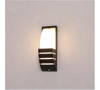 Modern LED Ceiling Pendant Light - Waterproof IP65 Radar Sensor Wall Lamp for Outdoor Use Ideal for Courtyard Patio and Front Door Lighting (E20x16x5cm Cool White)