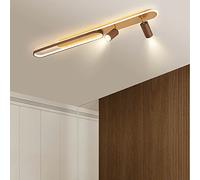 Modern LED Chandelier Flush Mount Ceiling Light Fixture, Adjustable Spotlight 48W Directional Accent Spot Lamps for Dining Room Kitchen Island Bedroom Living Room