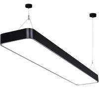 Modern LED Chandeliers, Minimalist Pool Table Ceiling Hanging, Rectangle Led Lights Adjustable Height Light Fixture for Billiard Room Diniroom Office Gym,Hangilight