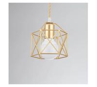 Modern LED Chaner Iron d Black Metal Cage Living Room Restaurant Shop Lighting Fixtures Decoration,Chaner