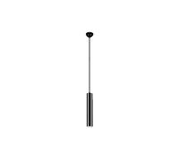Modern LED Cylindl Pendant Lighting Black Mini Residential Lamp, Adjustable Ceiling Hanging Lamp Fixture for Kitchen Island Bar Dining Room Farmhouse