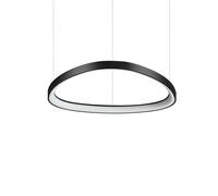 Modern LED Design Chandelier D.61cm for Kitchen Living Room Black DL1613