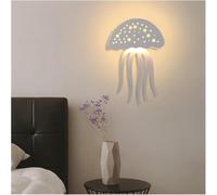 Modern LED Jellyfish Wall Lamps Indoor Decor Nordic Bedside Wall Sconce Corridor Aisle Study Light Contemporary