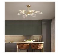Modern LED Lotus Leaf Shape Ceiling Chandelier Pendant Light Living Room Restaurant Hanging Lamp
