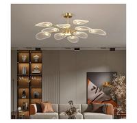 Modern LED Lotus Leaf Shape Ceiling Chandelier Pendant Light Living Room Restaurant Hanging Lamp