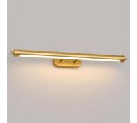 Modern LED Mirror Front Light, Copper Acrylic Wall Mounted Makeup Light