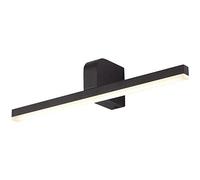 Modern LED Mirror Front Light, Simple Bath Mirror Lamp, Make-up Mirror Lights, No Flicker Light, Easy Installation Mirror Front/Wall Lighting, Black [Energy Class