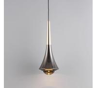 Modern LED Pendant Lamp 7W Nordic Minimalist Style Neutral Light 4500K Elegant Bedside & Living Room Lighting Contemporary Design Stylish Home Decor (A)