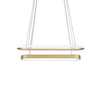 Modern LED Pendant Light 45W - Simple Chandelier for Restaurant Office Home & Dining Room - Energy Class A+ Hanging Ceiling Fixture for Reception & Bar