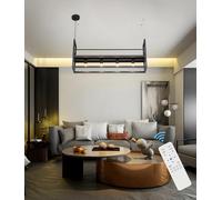 Modern LED Pendant Light Nordic Style Restaurant Chandeliers Remote Controlled Dimmable Ceiling Mounted Pendant Lamp Recessed Suitable for Kitchens Living Rooms and Bedrooms