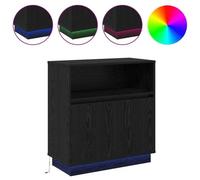 Sideboard with LED Storage Cupboard High Board Cabinet Engineered Wood vidaXL