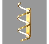 Modern LED Wall Lamp 18W Indoor Wall Light 3 Color Mode Spiral Design Wall Sconce Nordic Simple Wall Mounted Lamp for Bedroom Living Room Study Room Dining Room Stairs Porch Hallway Restaurant