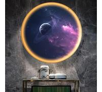 Modern LED Wall Lamp with Creative Landscape Sculpture Design for Indoor and Outdoor Spaces