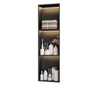 Modern LED Wall Light - inless Steel Recessed Design for Bathroom & Kitchen 90x28x12.5cm Ambient Lighting Solut Ideal for Contemporary Spaces