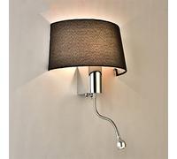 Modern LED Wall Light Lampshade Compatible with Bedroom Bedside Applique murale luminaire LED Warm Light Wall Sconce,Modern Wall Sconces