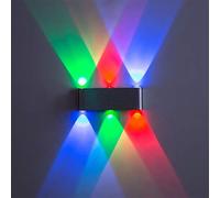 Modern LED Wall Lights Sconces Aluminum Up Down Wall Lamp Indoor Light Fixture for Living Room Bedroom Corridor,ColdWhite-6W