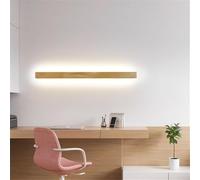 Modern LED Wall Sconce - 60cm Linear Minimalist Lamp for Bedroom, Hallway, Stairs, Living Room - Contemporary Warm White Lighting Fixture