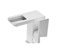 Modern LED Waterfall Kitchen Faucet SingHandBlack Mixer Tap for Sink Bar Farmhouse & Laundry1 HoDeck Mount Commercial Basin ty