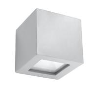 Modern Leo Wall Lamp: Ceramic & Glass Design with E27 Socket
