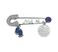 Modern Letter Shaped Brooch Pin Alloy with Cultural Charm Elegant Look Delicate Versatile Chest Pin Versatile Outfit Brooch