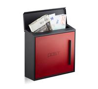 Modern letterbox Wall-Mounted Mailbox Rust-proof Large Slot Modern Mailbox