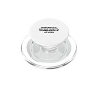 Modern Life Record Profits Minimum Peace of Mind PopSockets PopGrip for MagSafe