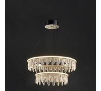 Modern light luxury crystal lamp,art shape leaf chandelier,crystal feather chandelier,for restaurant hotel bedroom living room lighting,50+30cm