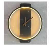 Modern Light Luxury Wall Lamp Living Room Decoration Clock Bedroom Bedside - Aisle Lighting Black Sconce,LED Chaner Ceiling