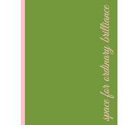 Modern Lined Notebook - 8.5x11 in, 100 Pages - Colorful Typography Journal: Large Notebook for Note-Taking, School, Office, and Creative Writing
