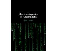Modern Linguistics in Ancient India