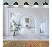 , modern living room, business office background, white interior, minimalism, modernism 240X180cm