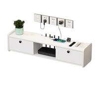 Modern Living Room TV Wall Cabinet, Can Store Routers And Sockets Space-saving Wall-mounted Floating TV Storage Shelves, Creating A Simple And Tidy Home