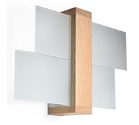 Modern Loft Design LED Wall Lamp | Natural Wood | Professional Quality | Best fo
