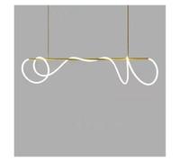 Modern Long Hose Led for Table Dining Room Kitchen Minimalist Pendant Lamp Art Decor Lighting Lusters Luminaires,s