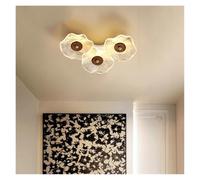 Modern Lotus Shade Flush Mount Ceiling Light for Dining Living Room Bedroom