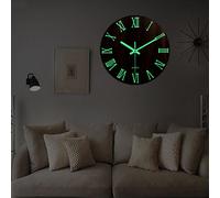 Modern Luminous Wood Silent Wall Clock