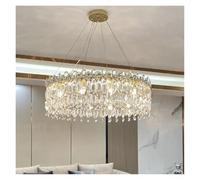Modern Luxury Bedroom Crystal Chandelier Gorgeous Luxury Led Decoration Living Room Chandelier(100cm)
