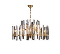 Modern Luxury Gold Crystal Chandelier Lighting LED Chandeliers Light Fixture Compatible with Living Room Hall Art Decor Hanging Lamp