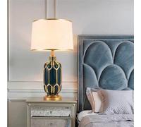 Modern Luxury LED Table Lamp - American Ceramics Art Light for Living Room, Bedroom, Villa & Hotel - Stylish Bedside & Desk Lighting (Style 1)