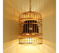 Modern Luxury Restaurant Chandelier| Industrial Retro Ironwork Pendant Light| den Birdcage Chandeliers Ceiling Light| Creative Personalized Balcony Corridor Cafe Light Fixtures