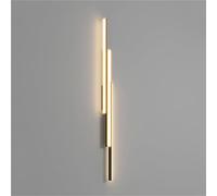 Modern Luxury Wall Lighting Fixture, Black Linear Long Strip Wall Lamp, White Wall Sconce for Bedroom, Bathroom Vanity, Living Room Corner Wall Light Bar, Hallway Ceiling Mounted Indoor Wall Scon
