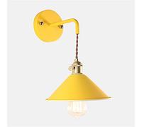 Modern Macaron Wall Lamp E27 Edison Socket Copper Finish On Off Switch Stylish Pendant Lighting for Living Room Bedroom and Hallway Decor.