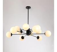 Modern Magic Beans Black Dining Room Chandelier - Modern LED Ceiling Light Glass Globe Lights,Ceiling Lighting
