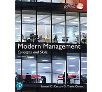 Modern Management: Concepts and Skills, Global Edition