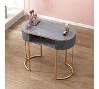 Modern Manicure Table - Functal Nail Tech Desk with Storage & Stool for Professional Nail Artists - Stylish Wooden Salon Spa Workstation